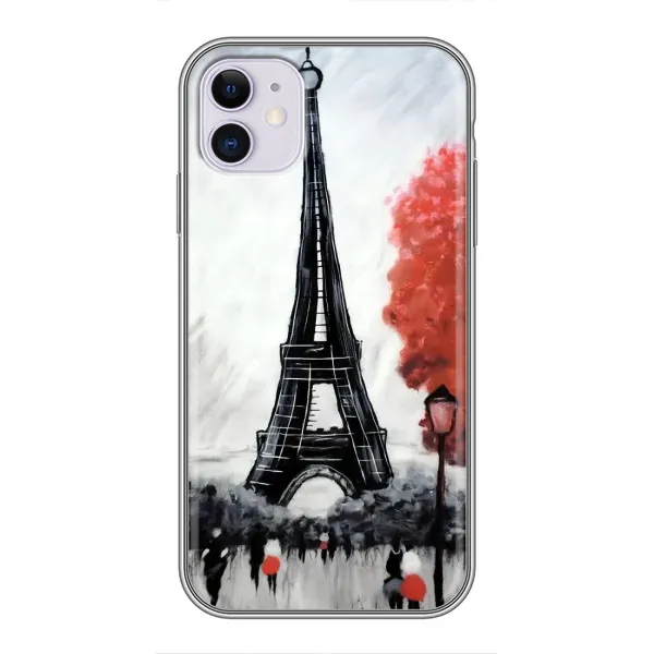 Чехол с принтом «Башня в Париже» для iPhone 11