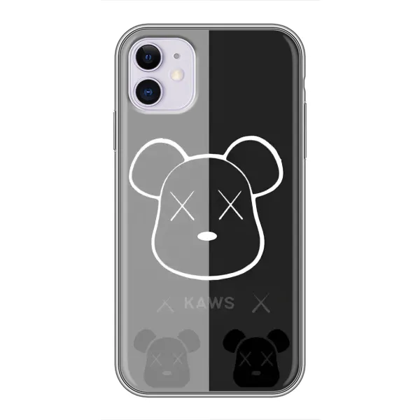 Чехол с принтом «БеарБрик глаза» для iPhone 11