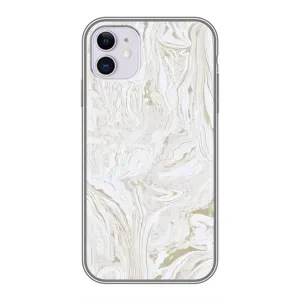 Мраморний чехол на iPhone 11 (VPrint) (Білий мрамор)