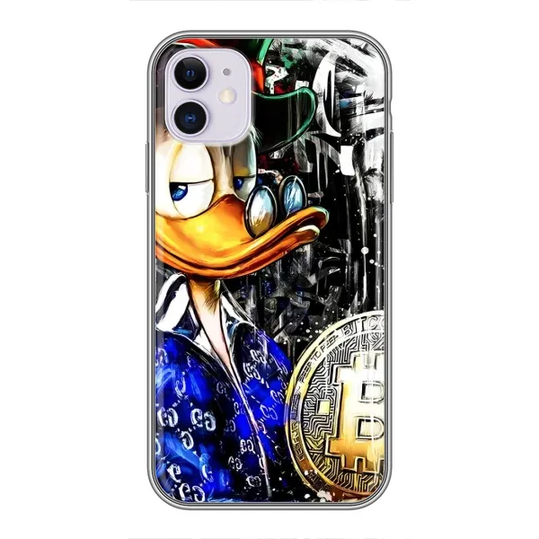 Чехол с принтом «Биткойн Скрудж» для iPhone 11