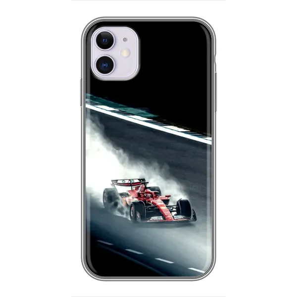 Чехол с принтом «Болид гоночный» для iPhone 11
