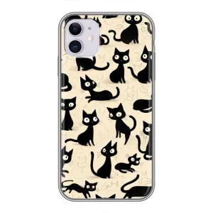 Чехол с рисунком кот на iPhone 11