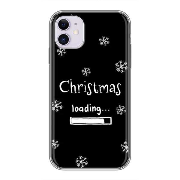 Чохол з принтом «Christmas loading» для iPhone 11