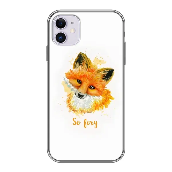 Чехол с принтом «Девочка Лиса» для iPhone 11 Чехол с принтом «Девочка Лиса» для iPhone 11