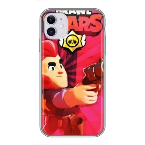 Чехол для iPhone 11 Бравл Старс (VPrint) (Дуелянт Кольт)