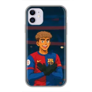 Чехол с футболистом Ламин Ямаль iPhone 11 (Футболист Ямаль)