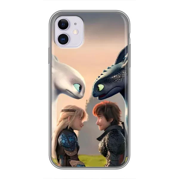 Чехол с принтом «Иккинг и Астрид» для iPhone 11