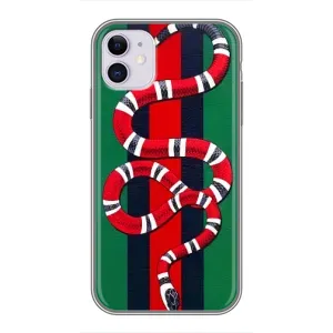Чохли GUCCI для Еппл 11 (AlphaPrint) (Gucci змія)