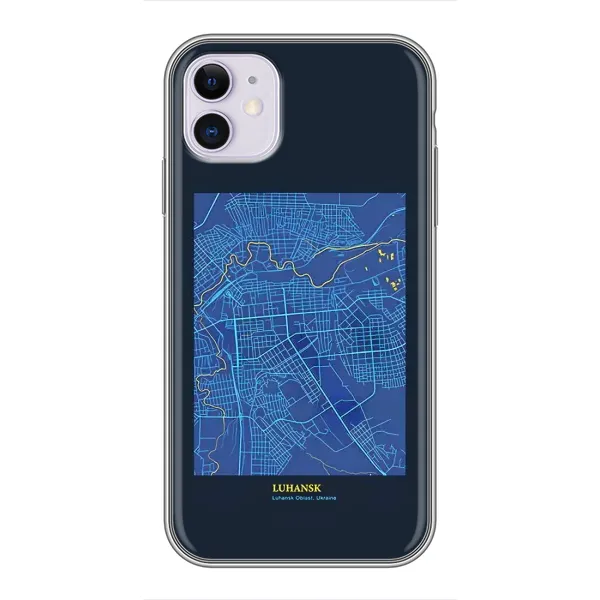 Чехол с принтом «Гуганск» для iPhone 11