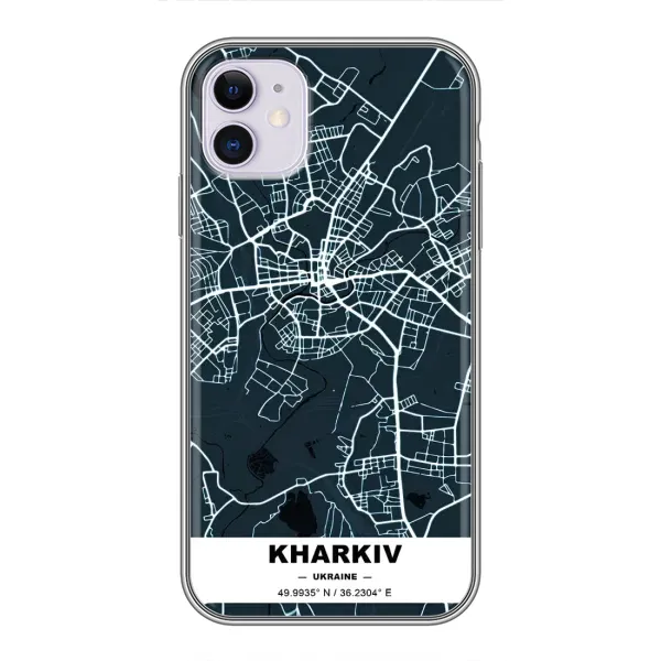 Чехол с принтом «Харьков» для iPhone 11