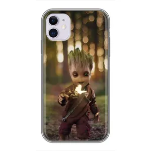 Чохол МАРВЕЛ для Еппл 11 (AlphaPrint) (I am Groot)