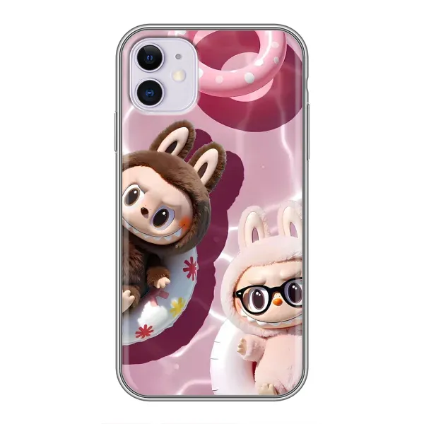 Чехол с принтом «Игрушка Лабубу» для iPhone 11