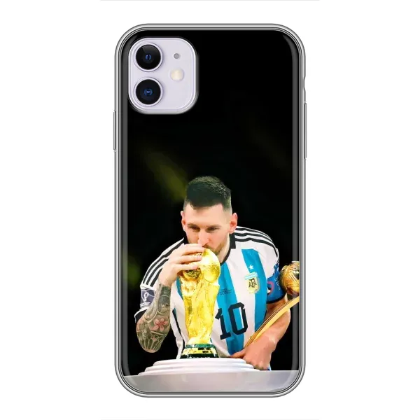 Чехол с принтом «Кубок Месси» для iPhone 11