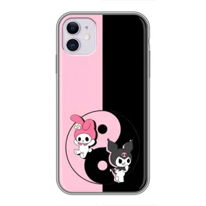 Чехол с кроликом Куроми на iPhone 11 (Куроми Инь Янь)