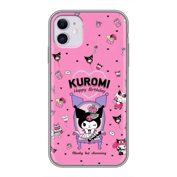 Чехол с принтом «KUROMI» для iPhone 11