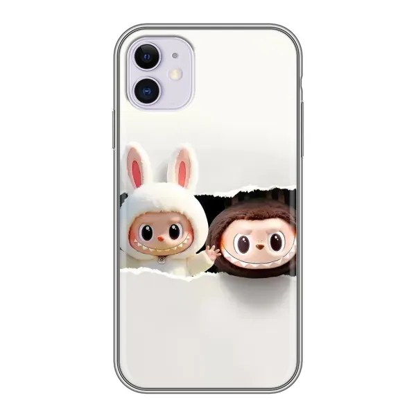 Чехол с принтом «Лабубу» для iPhone 11