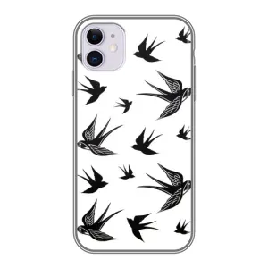 Чохол з пташками на iPhone 11 (VPrint) (Ластівки)
