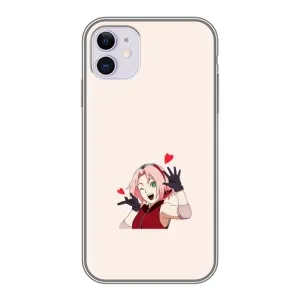 Чохли Персонажі Аніме Наруто для iPhone 11 (AlphaPrint) (Лайк Сакура)