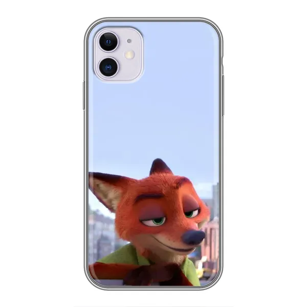Чехол с принтом «Лис Ник» для iPhone 11