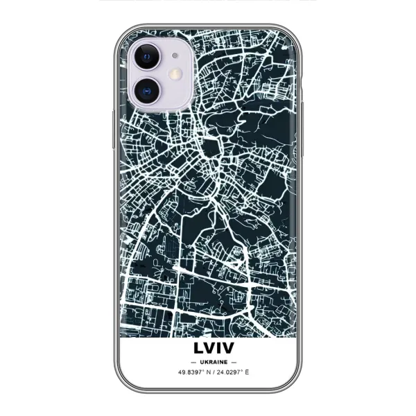 Чехол с принтом «Львов» для iPhone 11