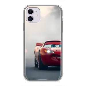 Силиконовый чехол Маквин для iPhone 11 (Скоростной Маквин)