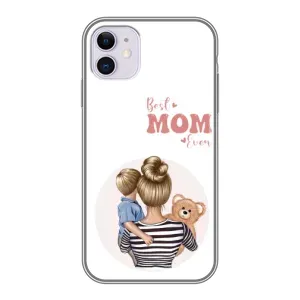 Чехлы для мамы на iPhone 11 (Мама и сын)