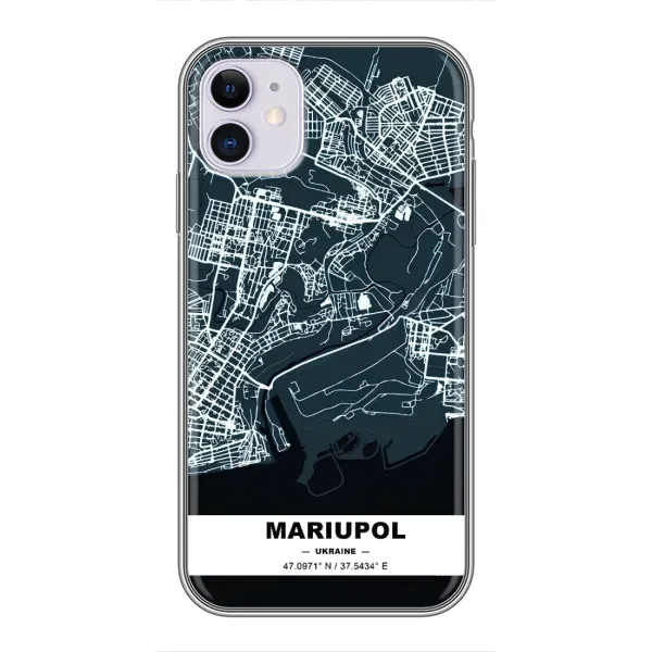 Чехол с принтом «Мариуполь» для iPhone 11