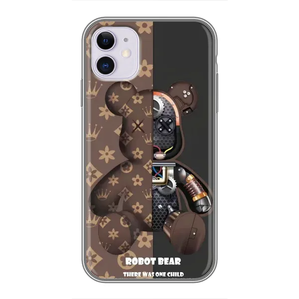 Чехол с принтом «Медведь Луи Витон» для iPhone 11