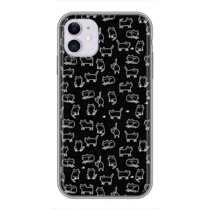 Чохол з принтом для iPhone 11 (AlphaPrint) Модні коти (Маленькі котики)