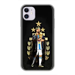 Чохли для iPhone 11 (Leo чемпіон) (AlphaPrint) (Мессі Король)