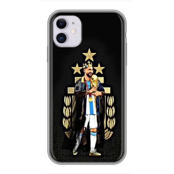 Чехол с принтом «Месси Король» для iPhone 11
