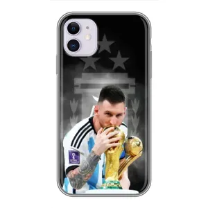 Чохли для iPhone 11 (Leo чемпіон) (AlphaPrint) (Мессі Чемпіон)