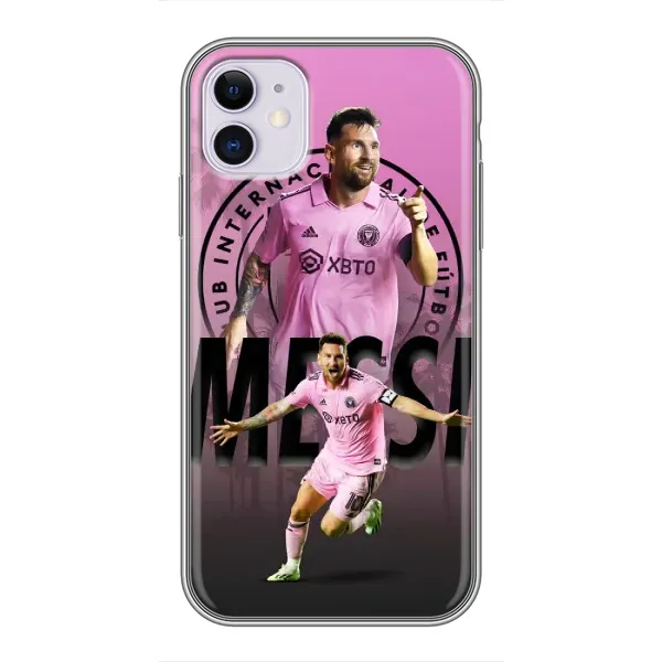 Чехол с принтом «Messi Miami» для iPhone 11