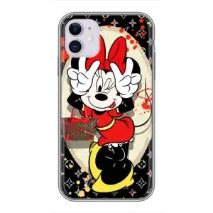 Чохол Disney Mouse iPhone 11 (PREMIUMPrint) (Мінні peace)