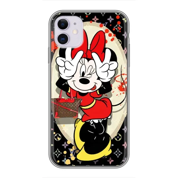 Чехол с принтом «Минни peace» для iPhone 11