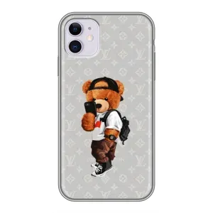 Бренднові Чохли для iPhone 11 - (PREMIUMPrint) (Ведмедик Луі)