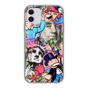 Чохли з крутими принтами для iPhone 11 - (PREMIUMPrint) (Monopoly man)