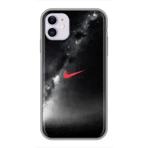 Чохол для iPhone 11 - з принтом Найк (AlphaPrint) (Найк червоний)
