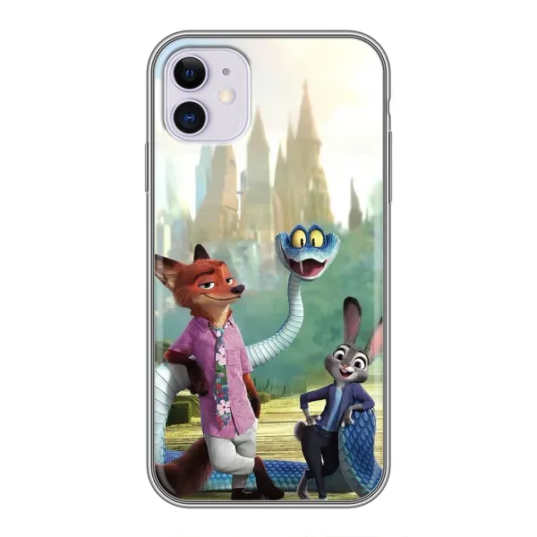 Чехол с принтом «Герои мультфильма Зверополис» для iPhone 11
