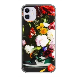 Бренднові Чохли для iPhone 11 - (PREMIUMPrint) (Nike цветы)