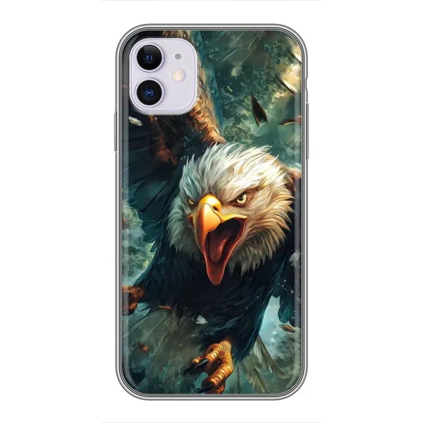 Чехол с принтом «Орел в полете» для iPhone 11 Чехол с принтом «Орел в полете» для iPhone 11