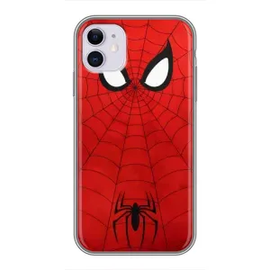 Чохол з людиною павуком для iPhone 11 - (AlphaPrint) (Павук (Марвел))
