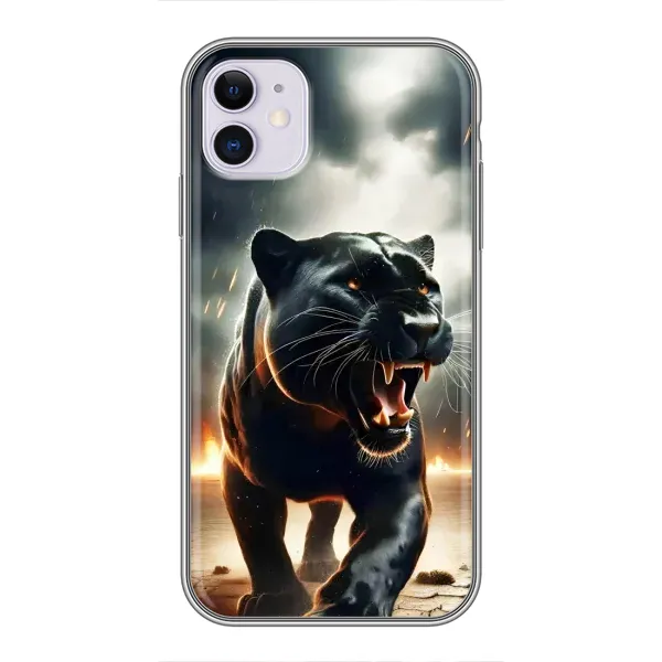 Чехол с принтом «Черная пантера» для iPhone 11 Чехол с принтом «Черная пантера» для iPhone 11