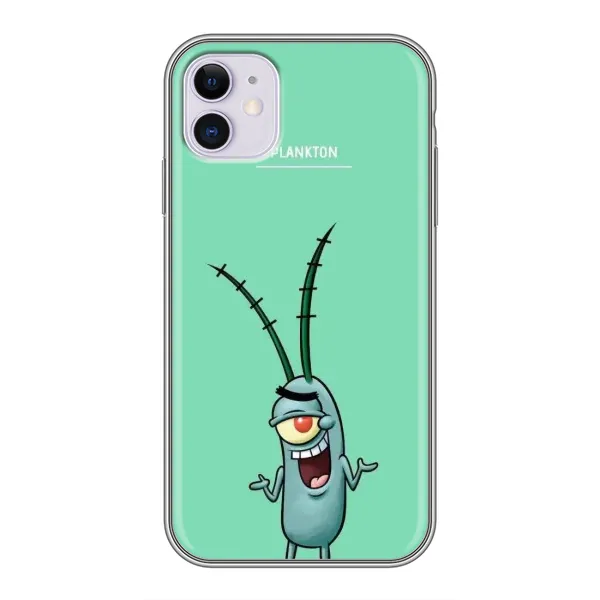 Чехол с принтом «Персонаж Планктон» для iPhone 11