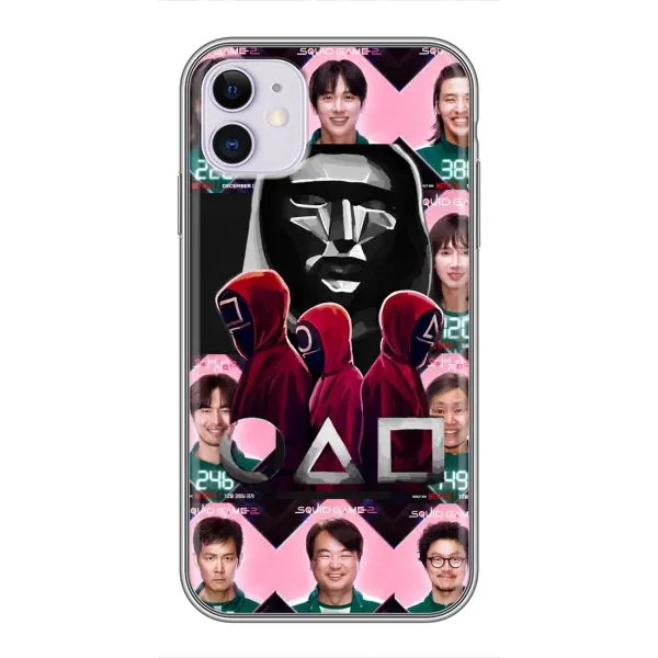 Чохол з принтом «Учасники Гра кальмара» для iPhone 11