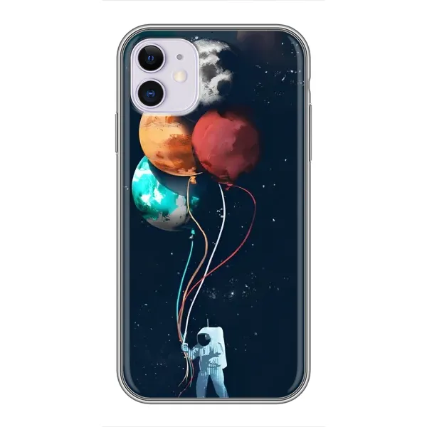 Чехол с принтом «Планеты шарики» для iPhone 11