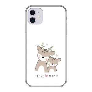 Чехлы для мамы на iPhone 11 (Оленята мама и малыш)