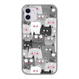 Чохли з Котиками для iPhone 11 (VPrint) (Мальовані котики)