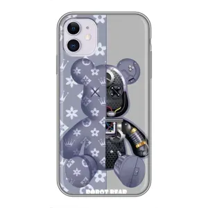 Круті Чохли Луі Віттон для iPhone 11 (AlphaPrint) (Робот Медведик)