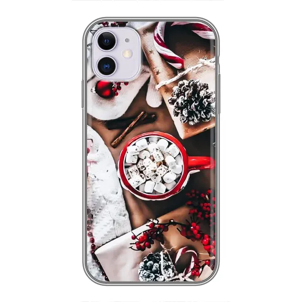 Чохол з принтом «Різдвяна атмосфера» для iPhone 11